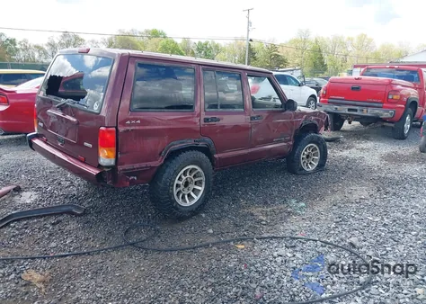 2000 Jeep Cherokee Sport z USA, uszkodzony, nr VIN 1J4FF48S2YL166255